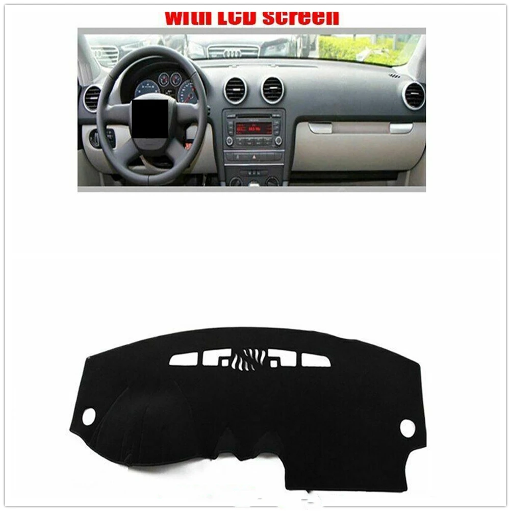 

Front Dashboard Cover Carpet Car Dash Board Mat Shield Pad Shade Strip Trim For Audi A3 2008-2013