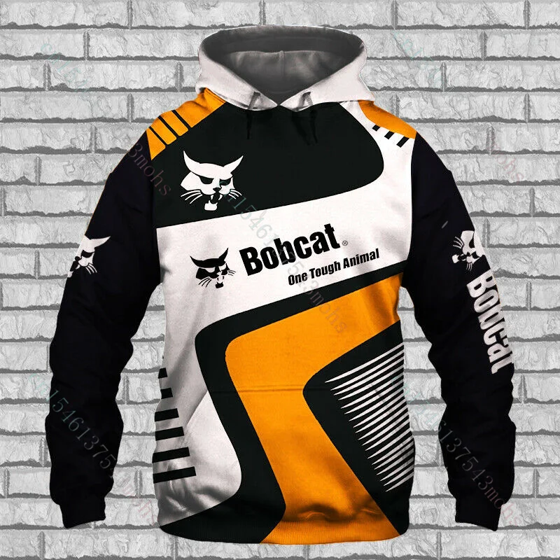 

Новинка Весна 2022, брендовая мужская Толстовка Bobcat, свитшот с аниме, Повседневная Толстовка большого размера, уличная одежда в стиле Харадзю...