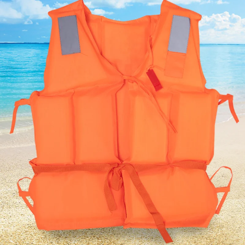 

Спасательный жилет для взрослых, для рыбалки, водных видов спорта, со свистком, для плавания