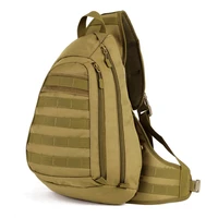 tactical crossbody shoulder bag molle military outdoor men sling chest bag waterproof camping hiking trekking travel bag mochila