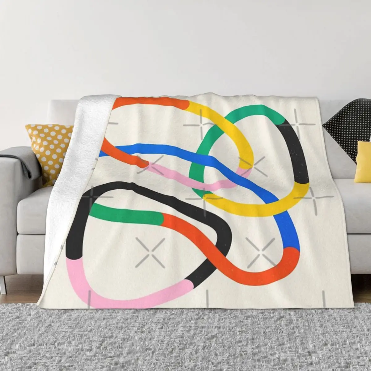 Syny Bauhaus 1919 выставка 01 стеганое одеяло до колена для кровати зимнее теплое