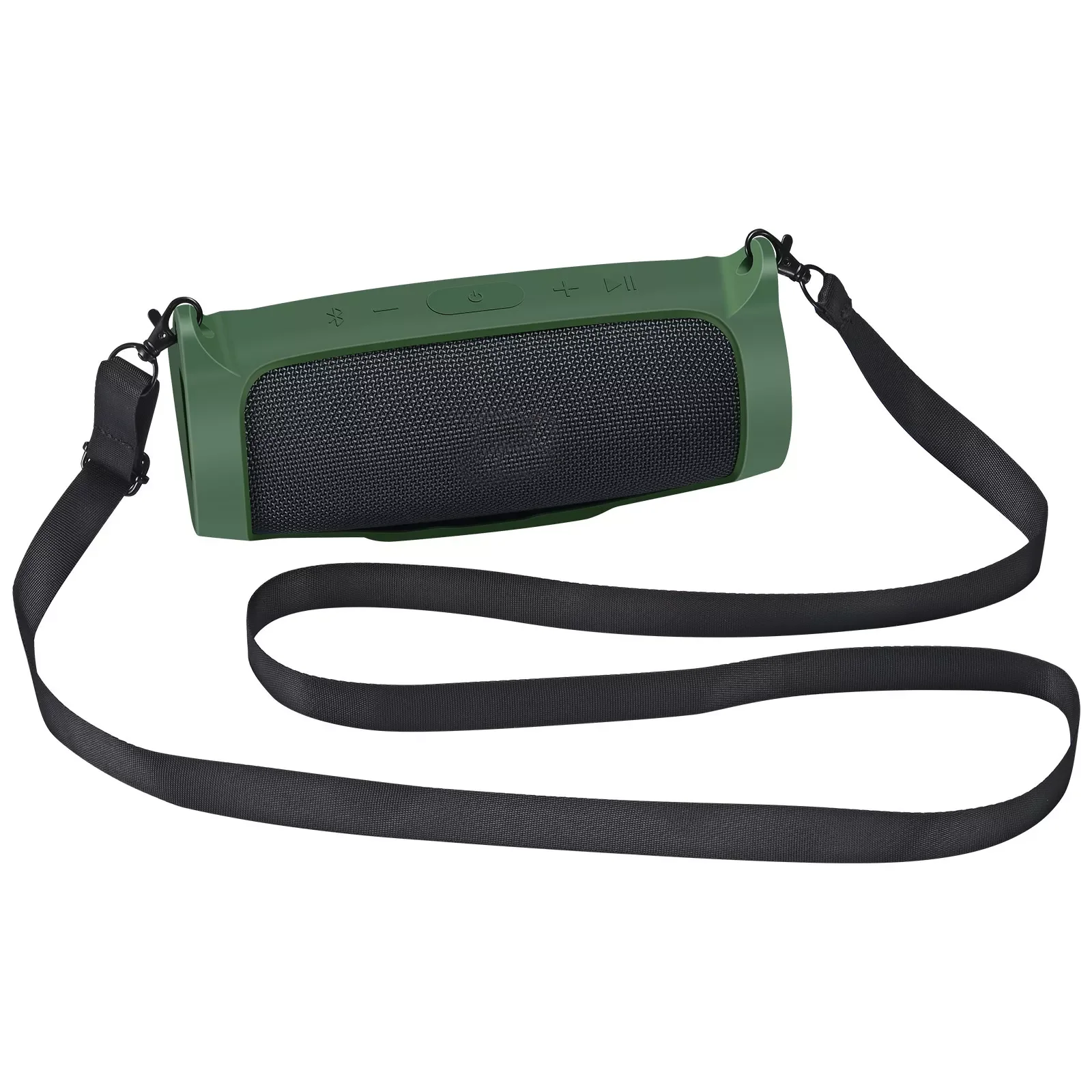 

Silicone Case Protective for jbl charge essential NEW Hard Travel Protector Speaker Accessories Cover climbing full with Strap