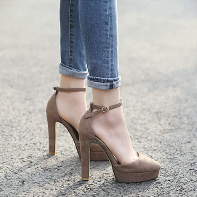 

New Women's Sandals High Heels Women's Classy Shoes Summer Sandals