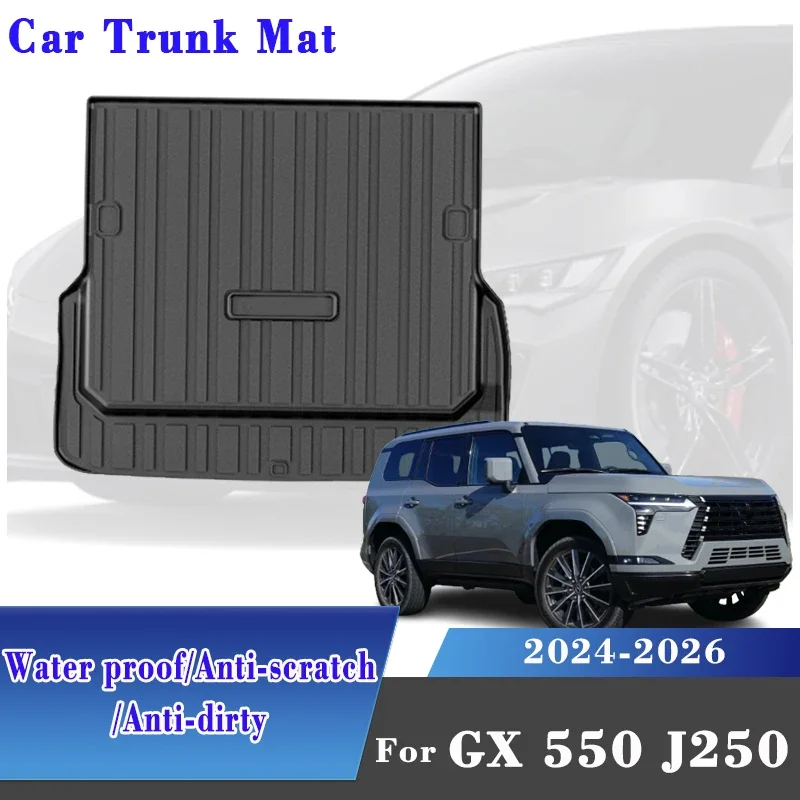 Коврик в багажник автомобиля для Lexus GX 550 Toyota Land Cruiser Prado J250 2024-2026 коврики багажника