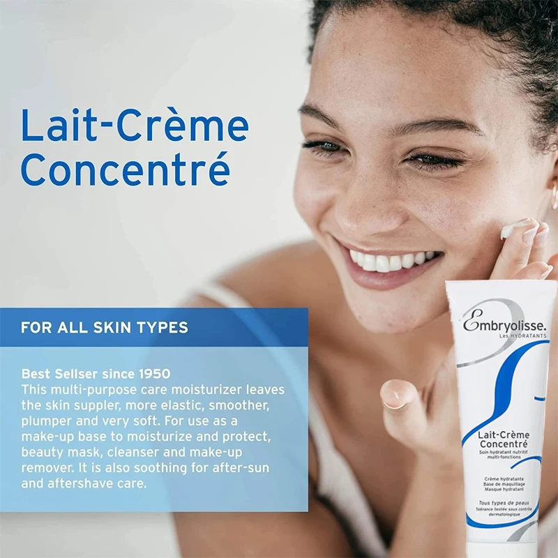 

Original Embryolisse Lait Crème Concentré Face Cream Makeup Primer Shea Moisture Serum For Daily Face Care Moisturizers