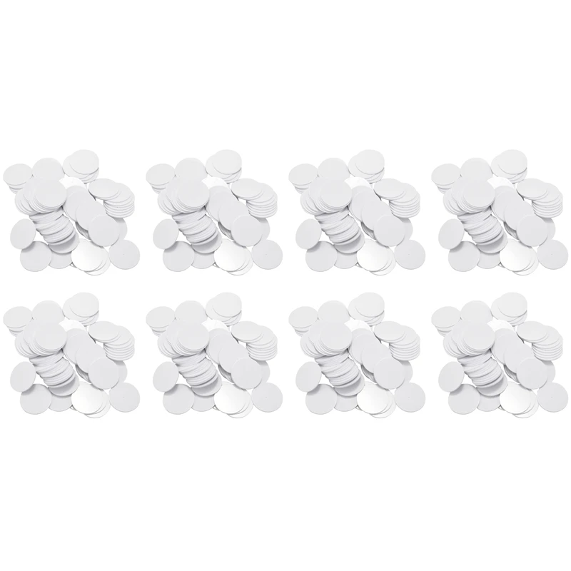 

800 Pcs/Lot For NTAG215 NFC PVC Coins Chip Phones Available Labels Tag 215