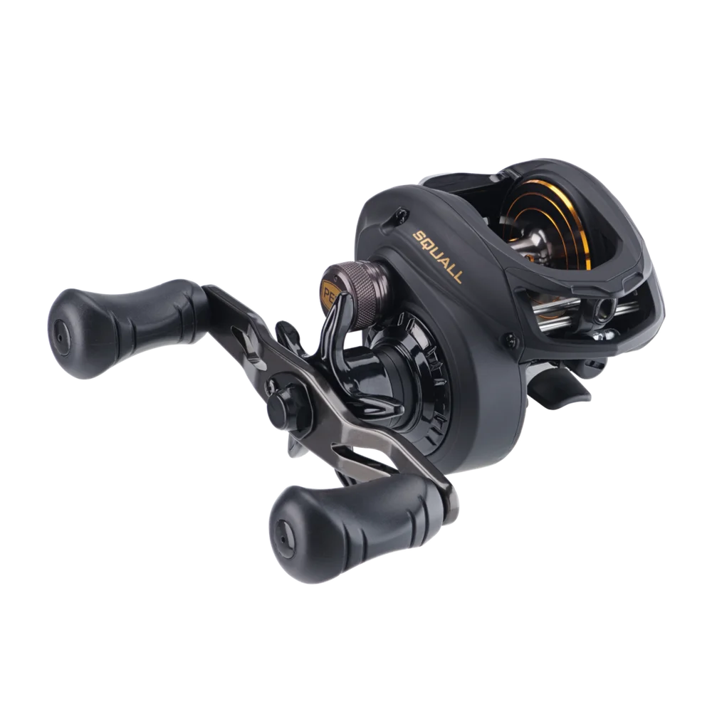 PENN Squall Low Profile Baitcast Fishing Reel