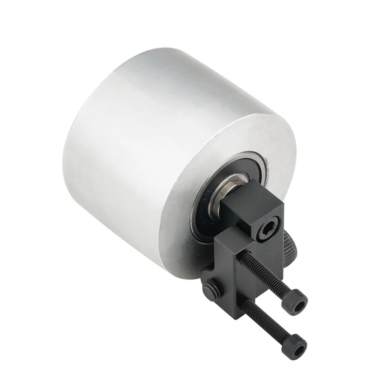 

Hot Belt Grinder Aluminum Wheel Deflection Wheel Woodworking DIY Aluminum Alloy Drive Wheel Deflection Wheel Assembly