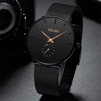 2022 mens ultra thinminimalist quartz casual leather watches men watch simple stainless steel mesh band male clock %d1%87%d0%b0%d1%81%d1%8b %d0%bc%d1%83%d0%b6%d1%81%d0%ba%d0%b8%d0%b5