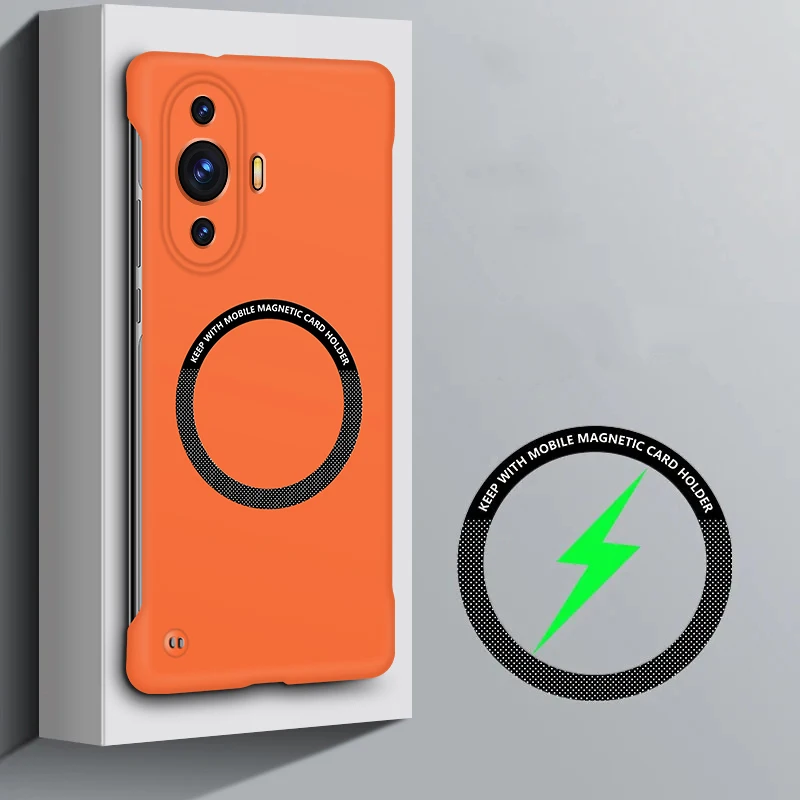 Жесткий Бескаркасный магнитный автомобильный держатель из поликарбоната чехол