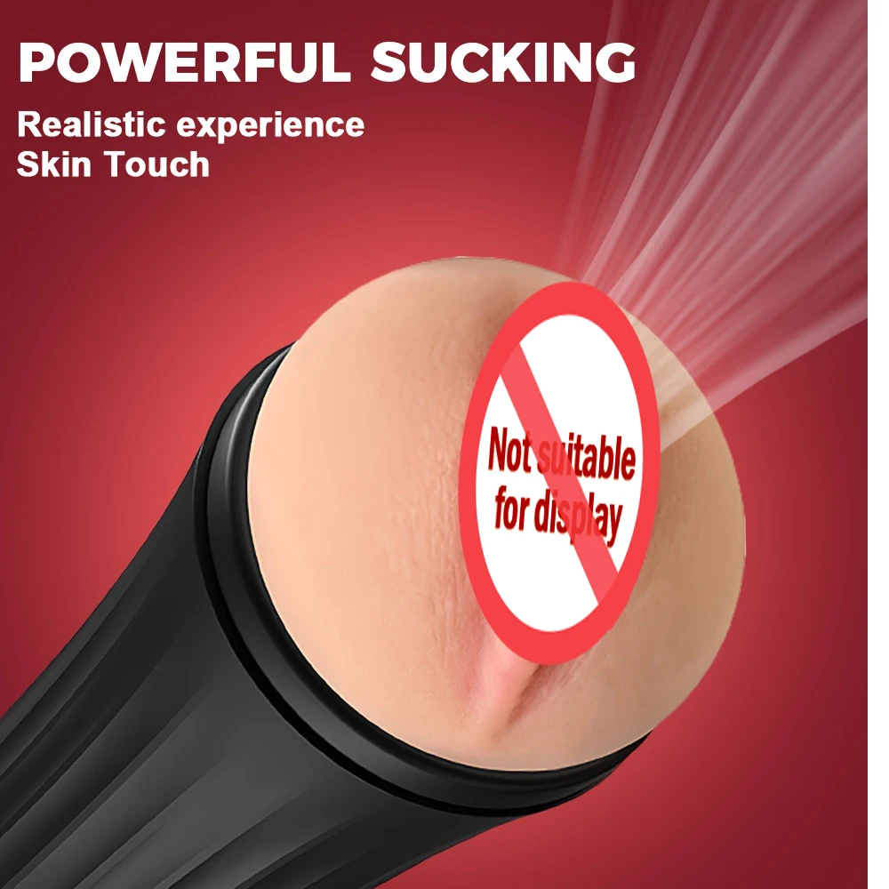 Мужской мастурбатор чашка секс-машина реалистичная вагина глубокая глотка