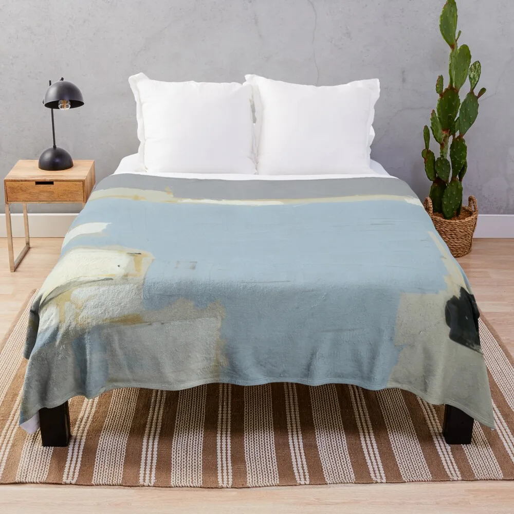 Николас де Stael-marseille-sous-la-neige-1954 пледы винтажное лохматое модное одеяло для диванов