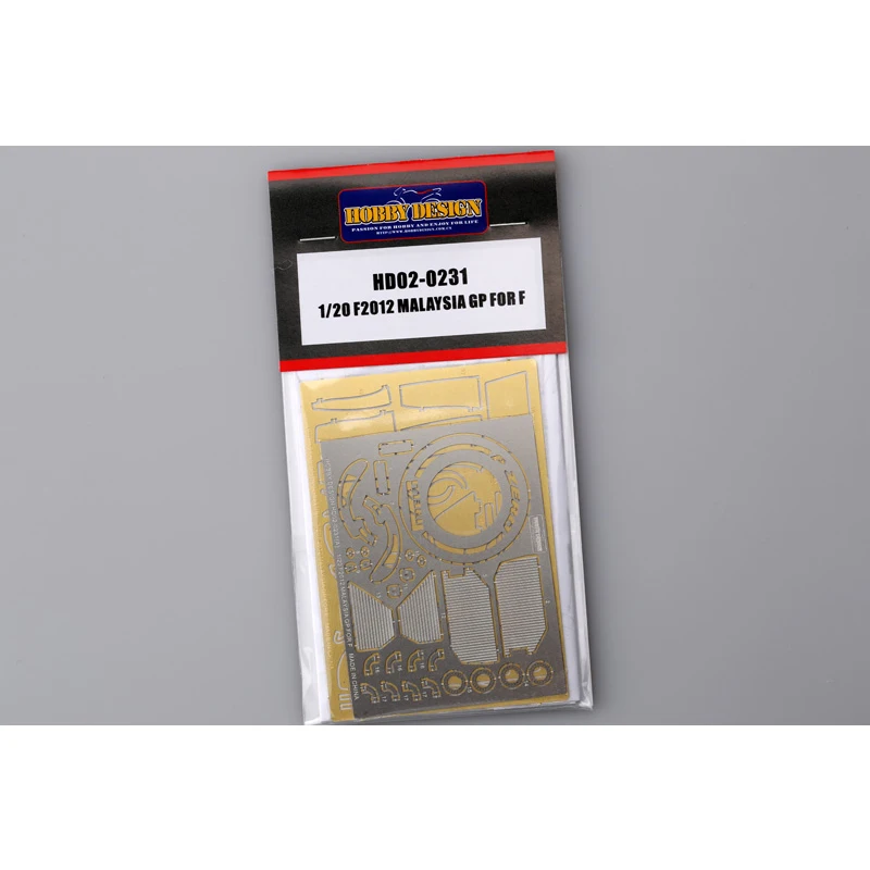 

Hobby Design HD02-0231 1/20 F2012 Malaysia GP Detail-up Set Assembly Model Car Metal Modifications Set For Fujimi