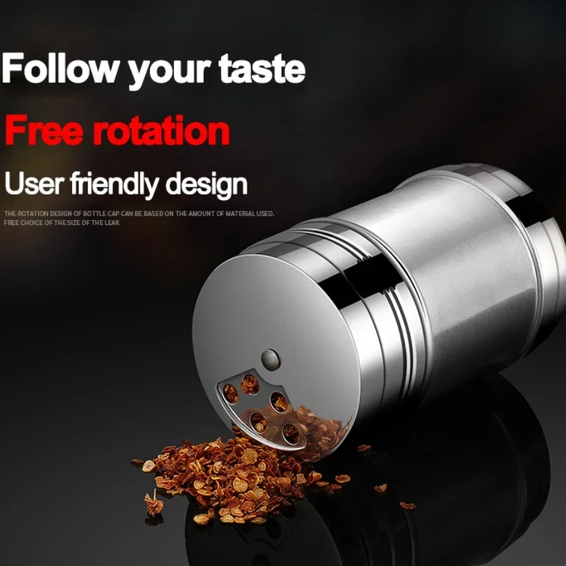 JJYY Многофункциональный Кухонный Гаджет Шейкер Для Соли И Сахара С Вращающейся