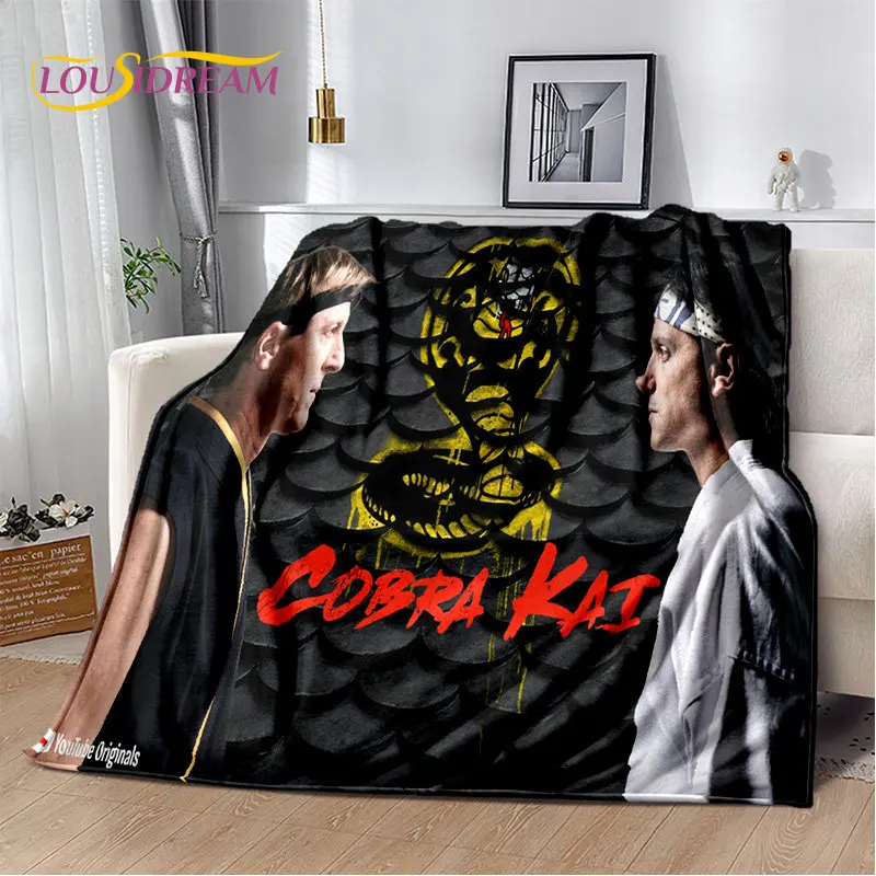 

TV Karate Cobra Kai Amanda Soft Plush Blanket,Flannel Blanket Throw Blanket for Living Room Bedroom Bed Sofa Picnic Cover Kids