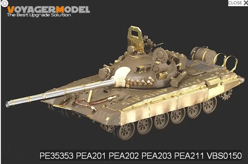 

Voyager PE35353 1/35 Scale Modern Russian T-72M1 MBT Basic (For TAMIYA 35160)