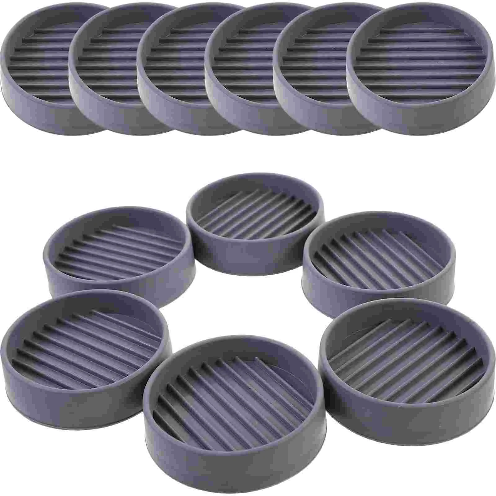 

12 pcs Furniture Wheel Caster Cups Table Leg Caster Cups Rolling Furniture Wheel Stoppers