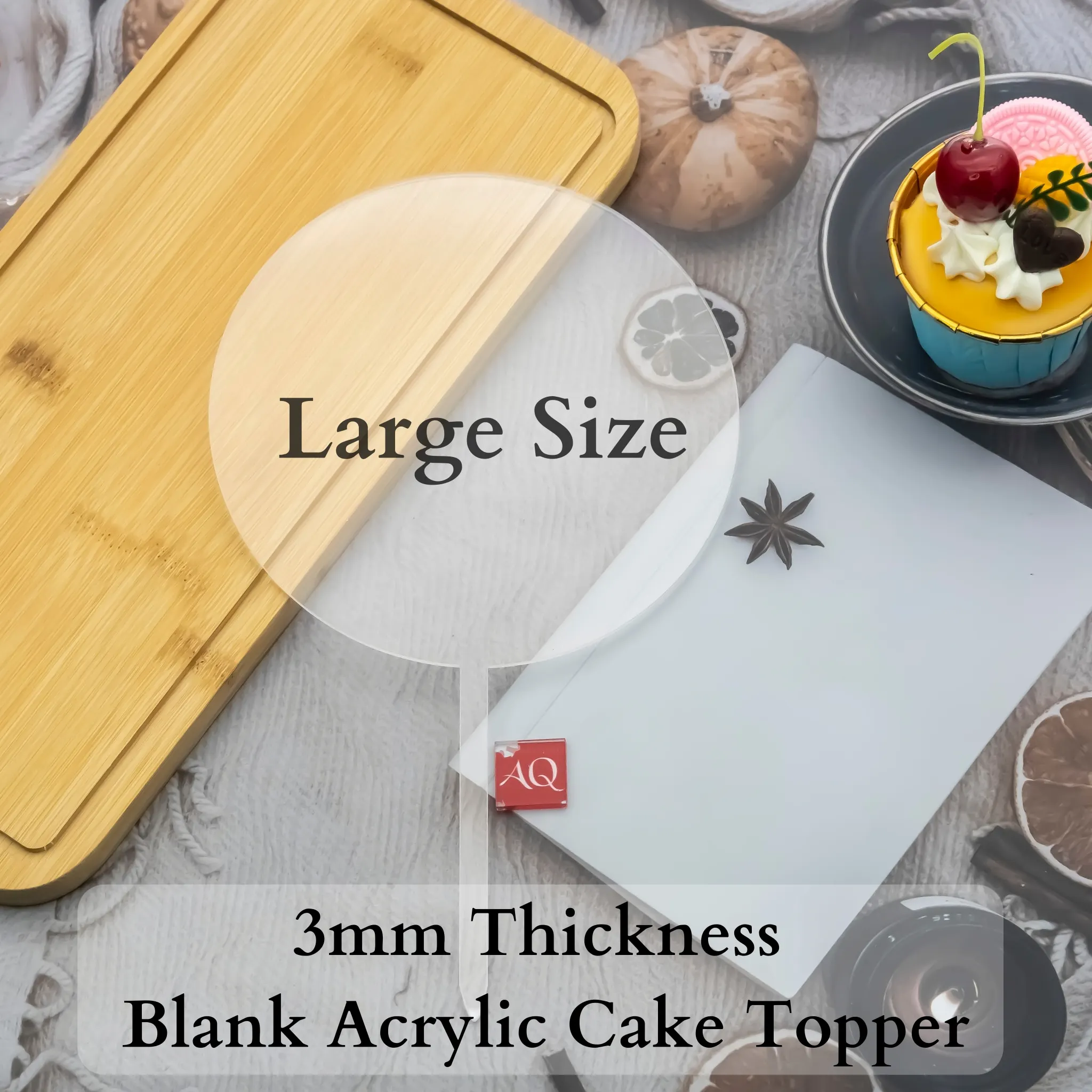 

3 мм толщина, большой размер, пустые акриловые фотообои, нет текстов для украшения торта на свадьбу, день рождения