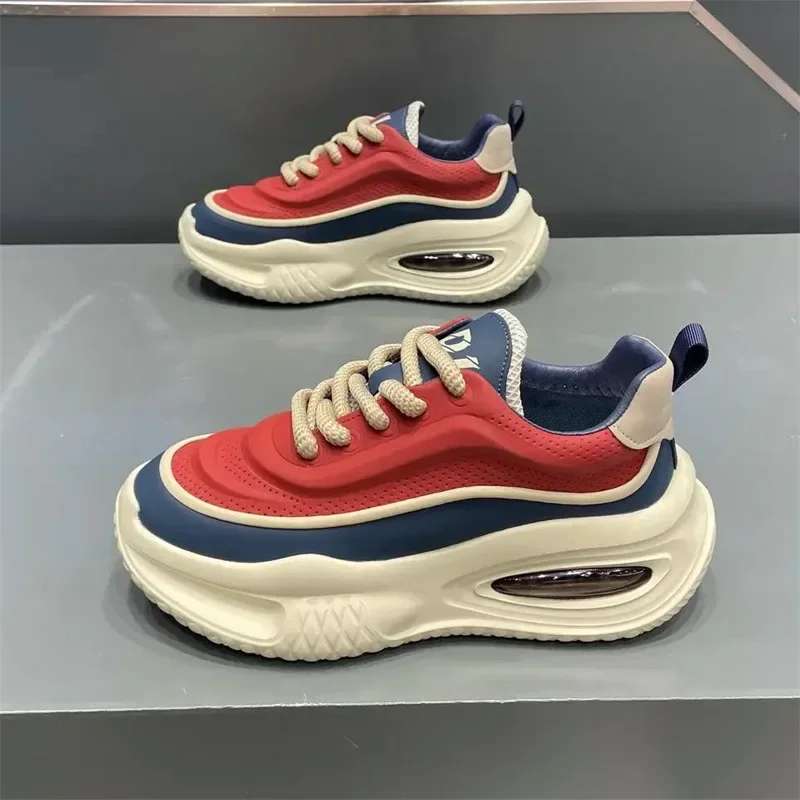 Мужские массивные кроссовки осенняя новая повседневная обувь спортивные на