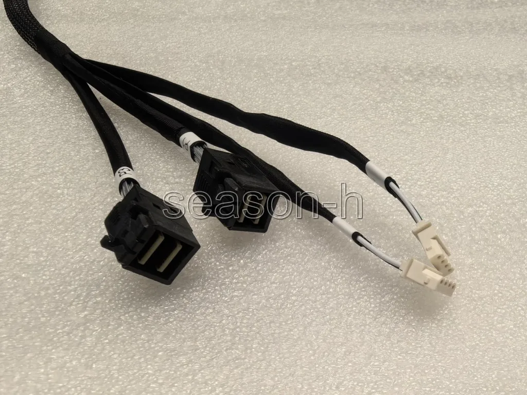 Фото 37000897 RSL74-4273 4.0 SFF-8654 8i 74-контактный кабель для подключения 2x SFF-8643 4i, 40 см №2