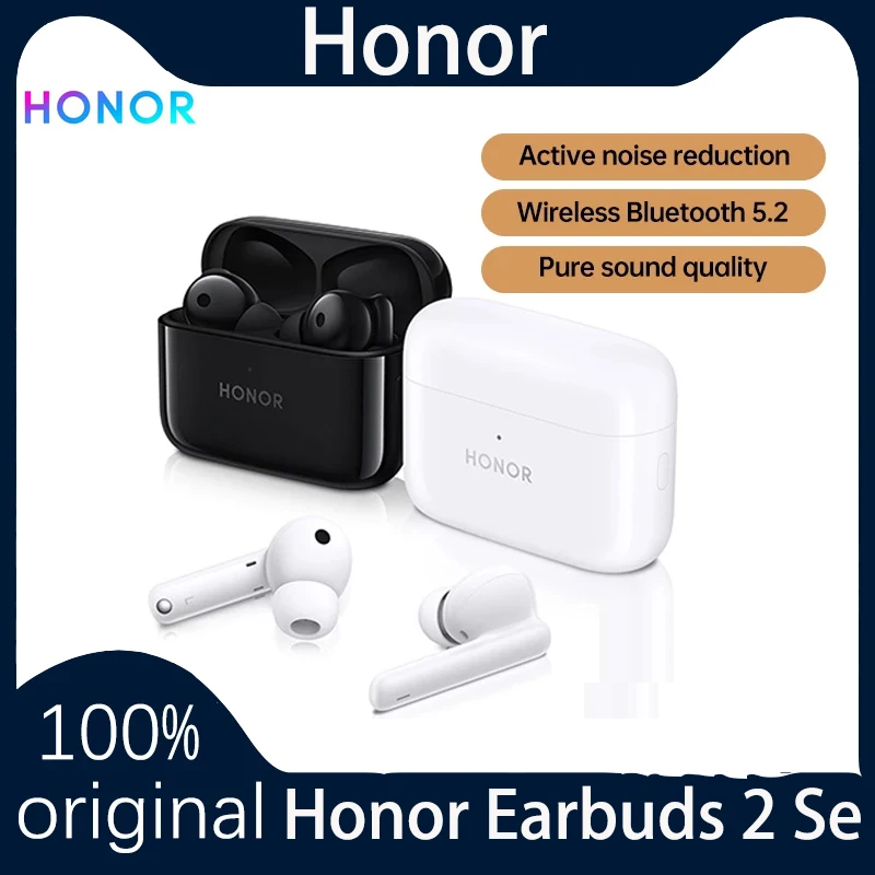 

TWS-наушники Honor Earbuds 2 Se с поддержкой Bluetooth 5,2 и активным шумоподавлением