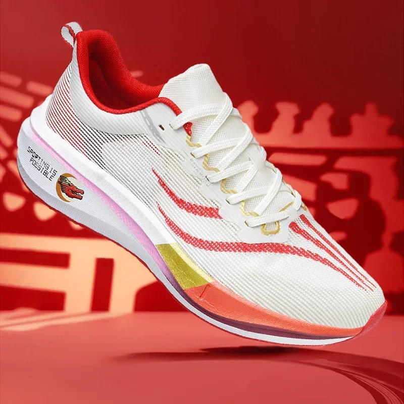 Мужские кроссовки на воздушной подушке спортивная обувь для марафона