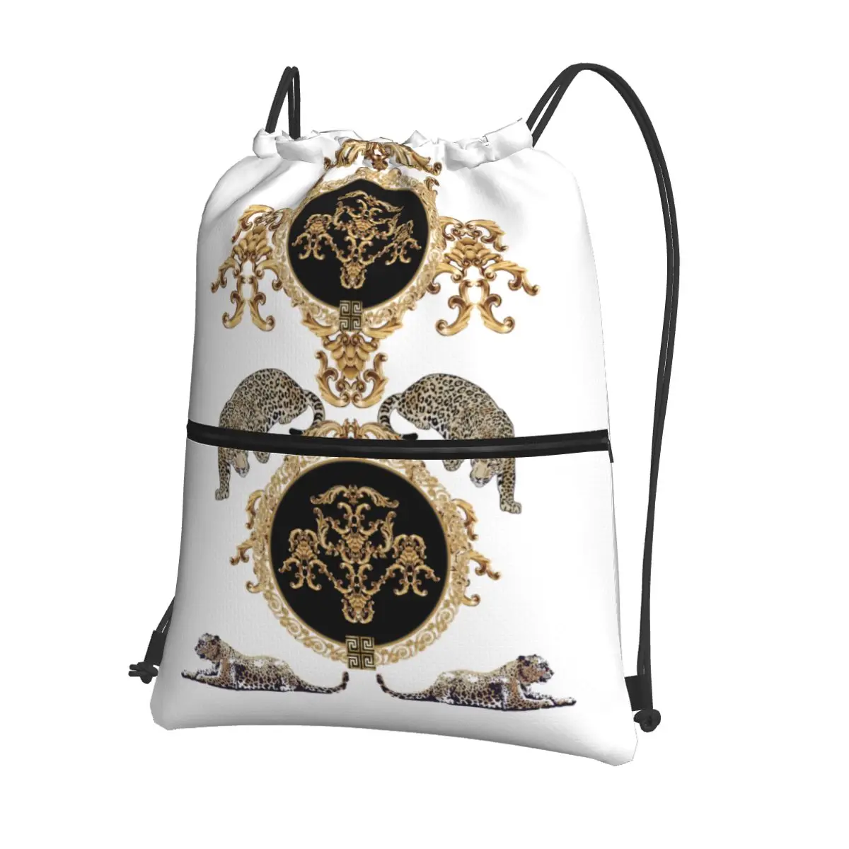 

Drawstring Backpack Tote Gym Bag Sport Pack Unisex Large Capacity Lightweight Beach Backpack