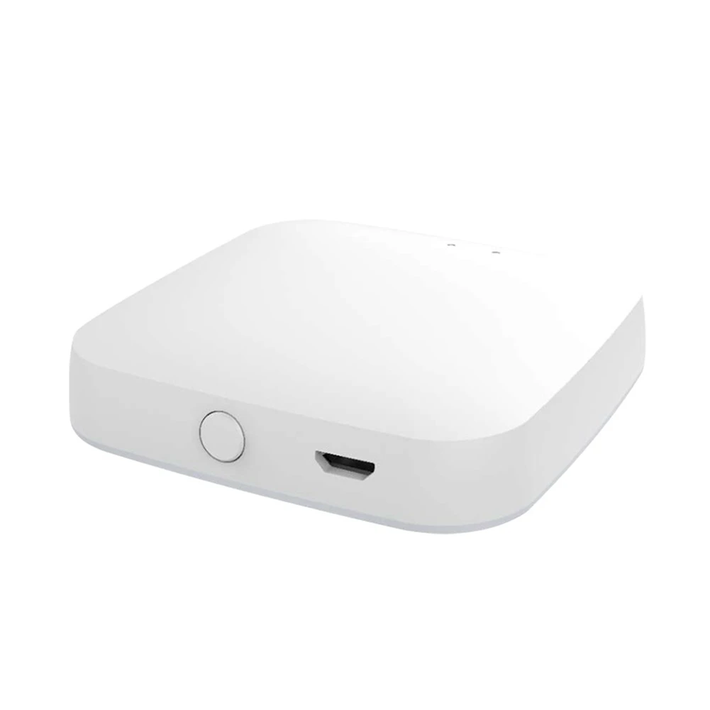 Многорежимный интеллектуальный шлюз ZigBee WiFi Bluetooth Mesh Hub работает с приложением Tuya