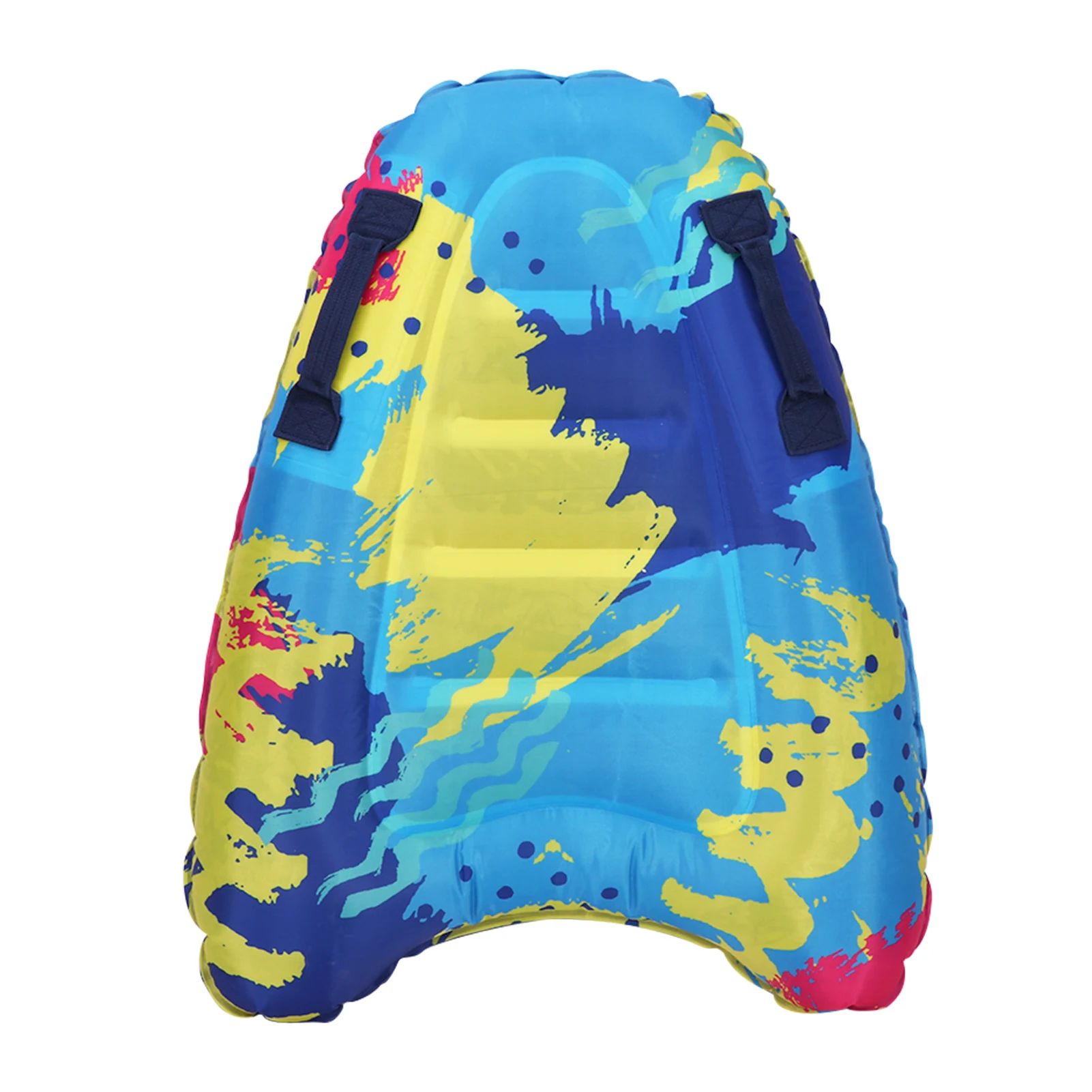 

Swimming With Handles Beach Inflatable Surfing Bodyboard Portable Foldable Safety Floating Board Summer Fun Pool Water Sports