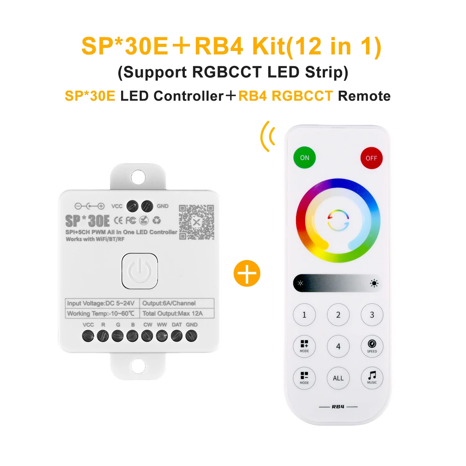 

RGB-контроллер SP530E WiFi для LED-ленты