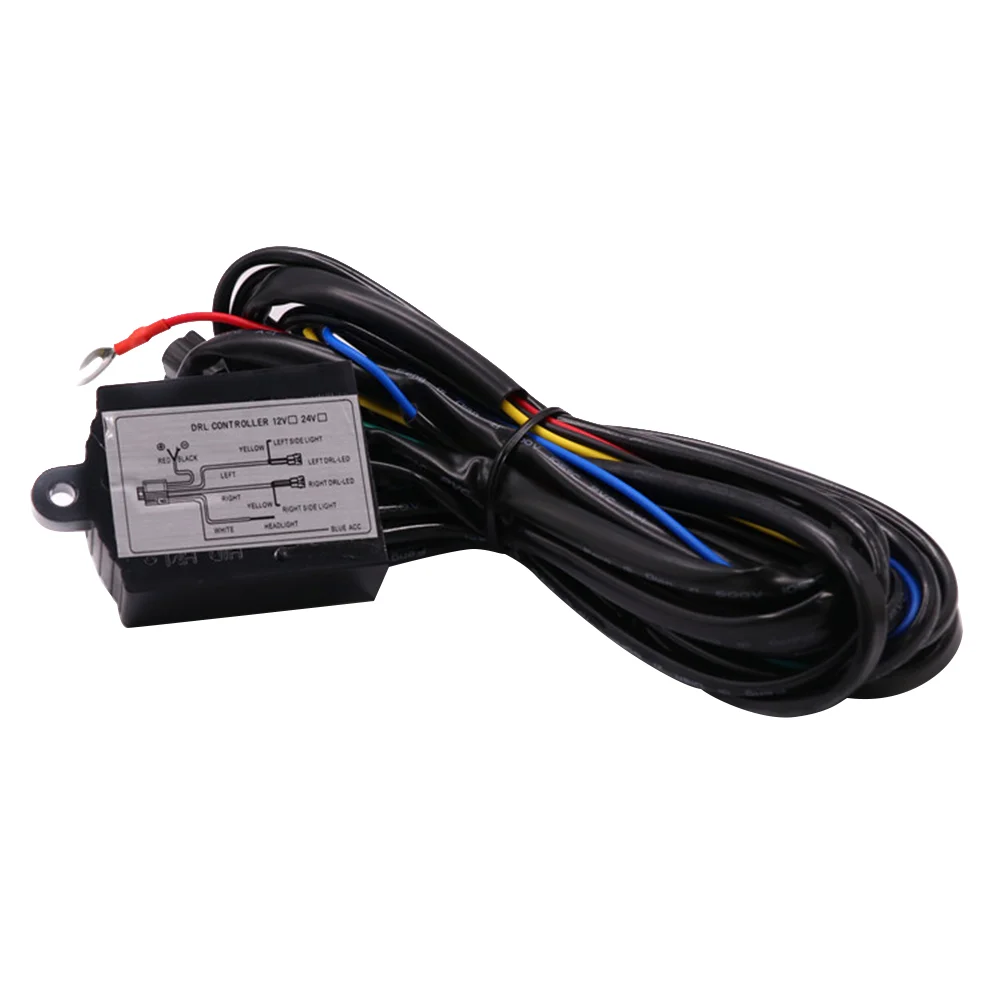 

1pc Drl Daytime Running Lights Controller Daytime Running Controller for Car Drl Dimmer DRL Controller