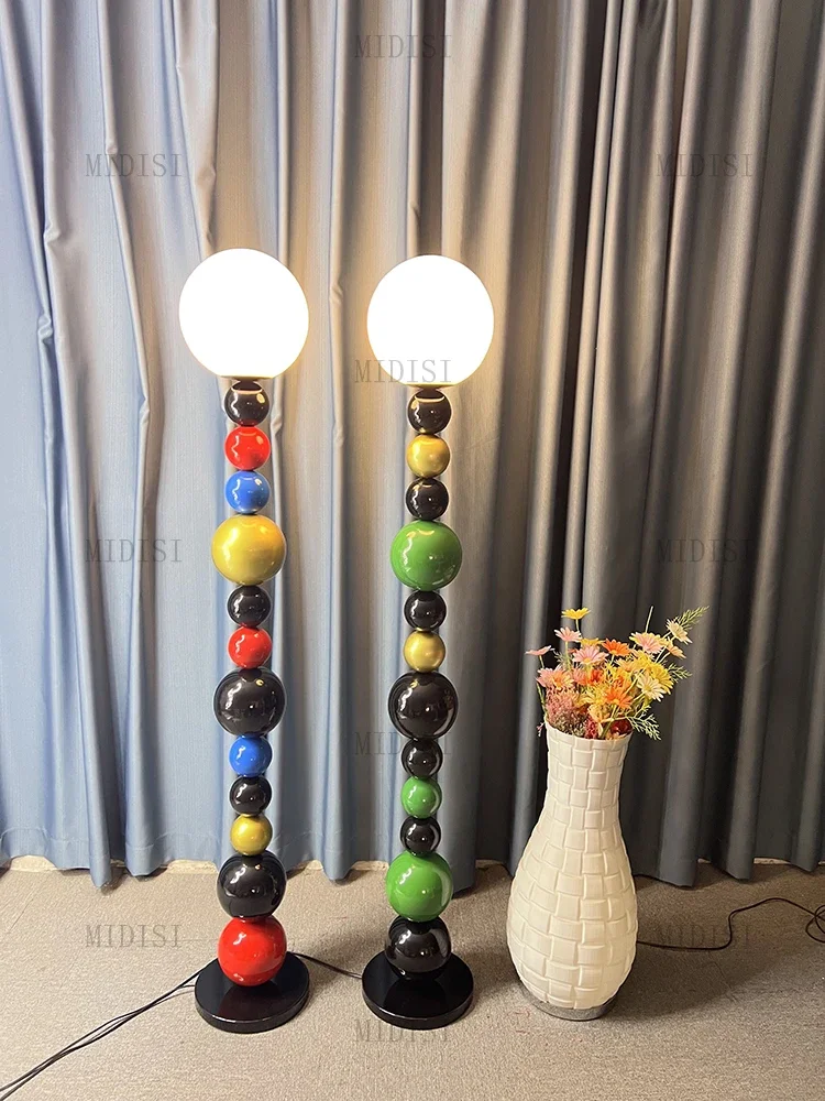 

Nordic Decoration Living Room Floor Lamp Italian Creative Bedroom Sofa Edge Color Children's Room Table Lamp