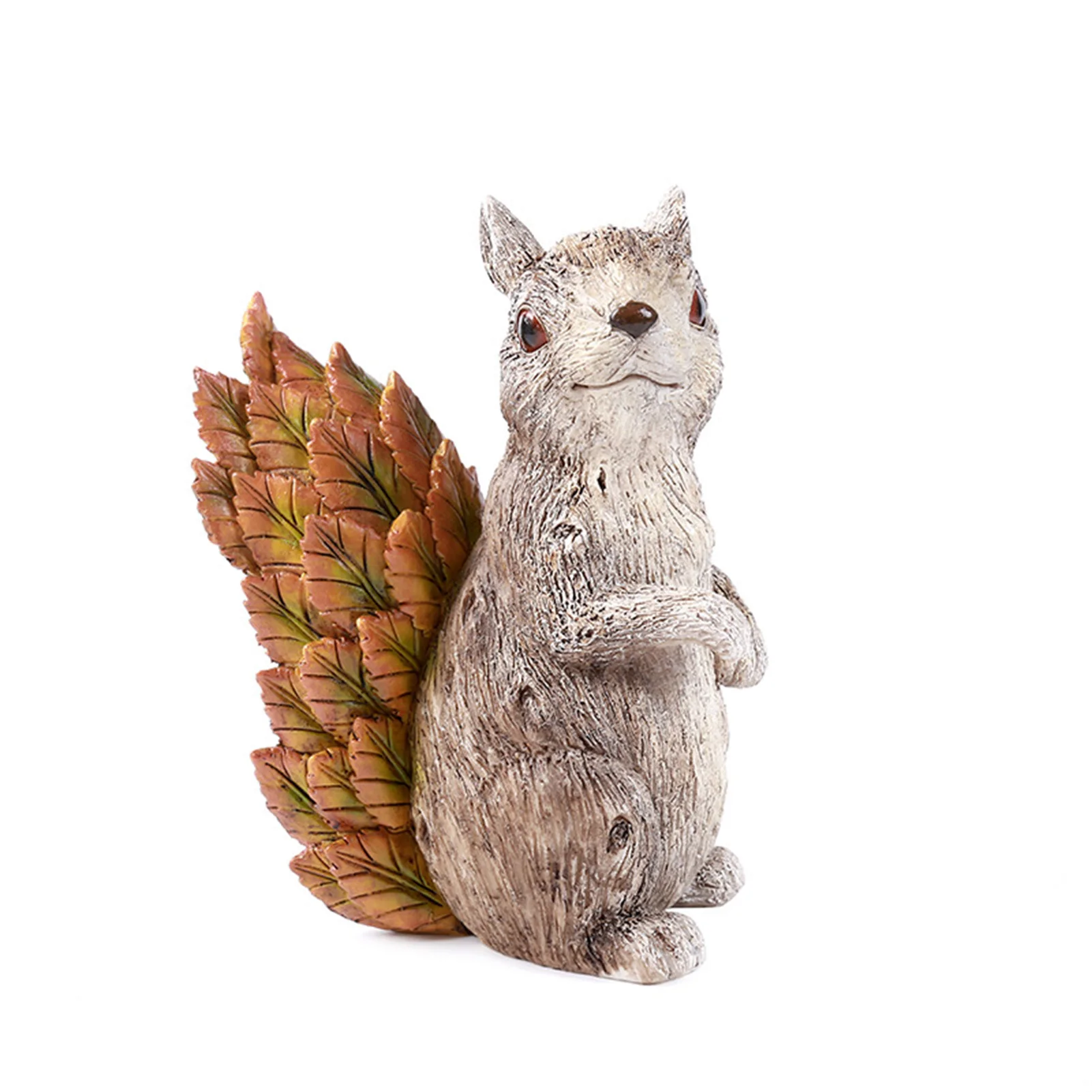 

Resin Squirrel Figurine Decoration Animal Statue Yard Sculpture Ornaments for Yard Patio Lawn Flowerbed Deck DAG-ship