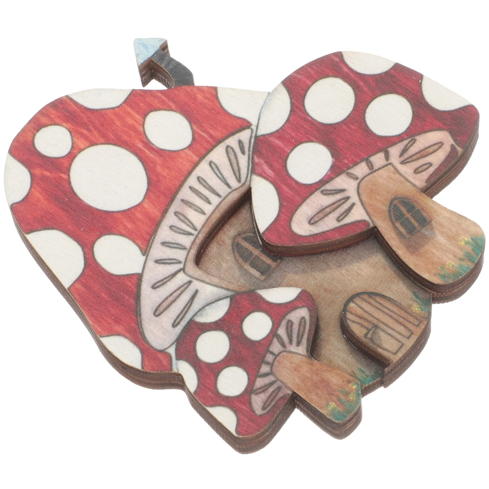 

Easter Sign Wood Table Signs Decorations Decor Tabletop Garden Mushroom Centerpiece Wooden Party Stakes Ornament Shelf