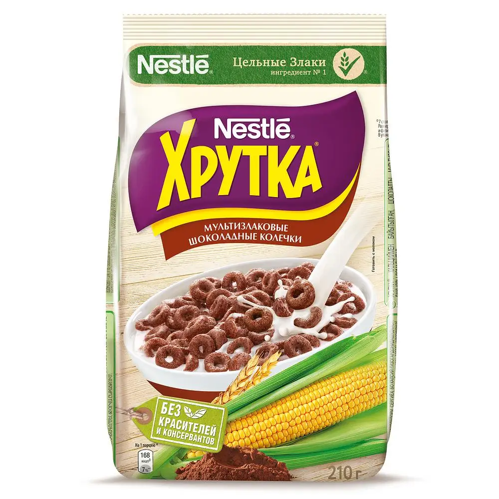 12 штук Nestle Хрутка Шоколадные