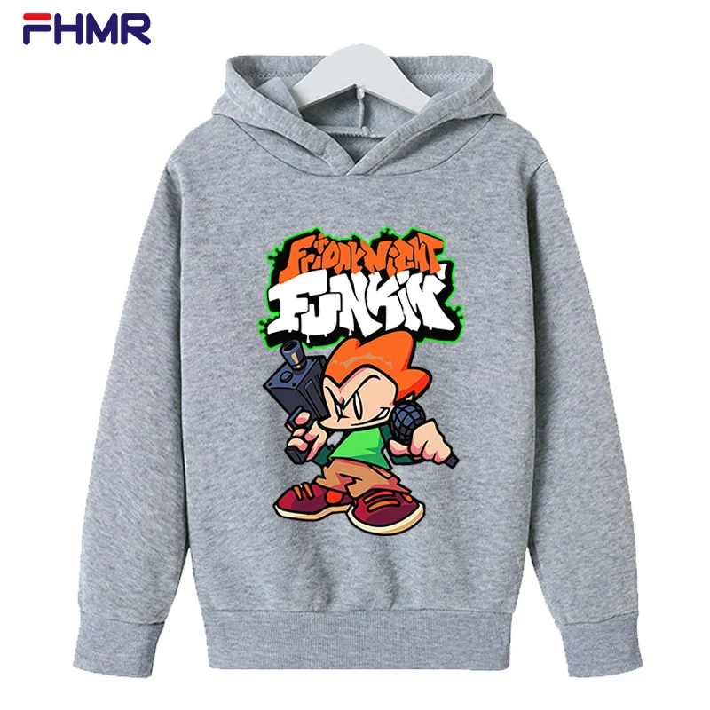 

Новинка Детская толстовка с капюшоном на Хэллоуин смешная толстовка с мультяшным рисунком для мальчиков и девочек Детская уличная одежда с...