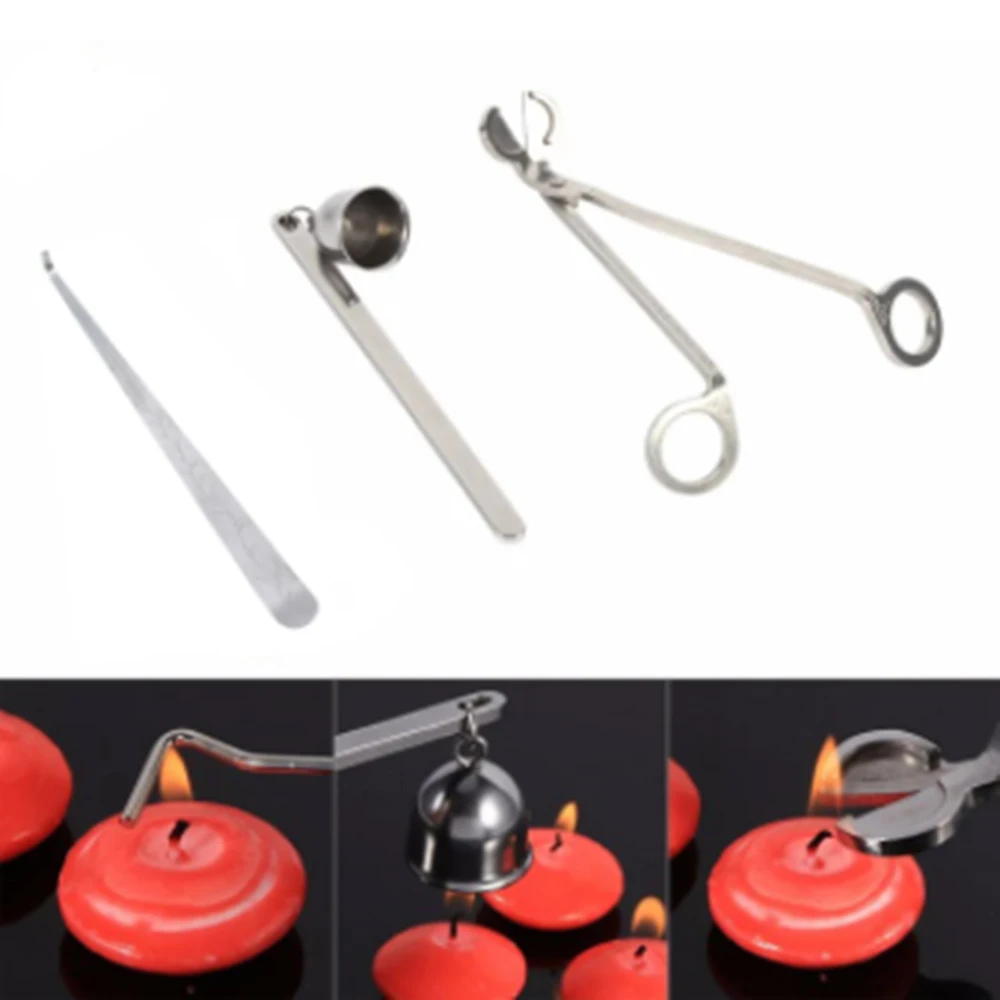 Инструмент из нержавеющей стали для фитиля крючок стрижки стальной триммер