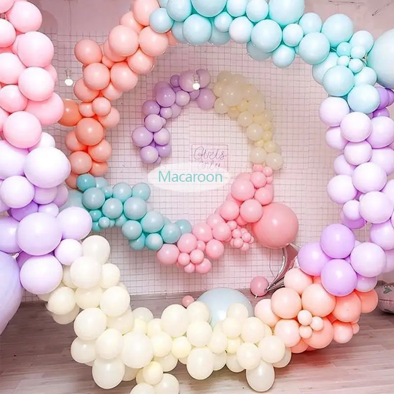 

10/20/30pcs 5/10/12Inch Pastel Latex colorful Balloon Macaron Pink Blue Balloon Wedding Birthday Party Baby show Decoration Ball