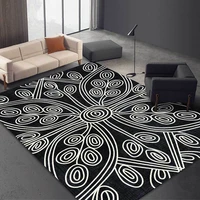 vintage plant carpet living room rugs non slip bath mat bedroom carpet lounge rug retro area rugs floor mat home decor