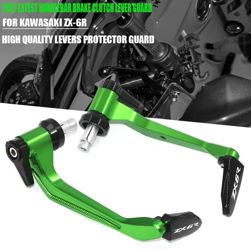 

Motorcycle Accessories Aluminum Brake Clutch Levers Guard Protection For Kawasaki ZX6R ZX-6R ZX 6R 2000-2020 2016 2017 2018 2019