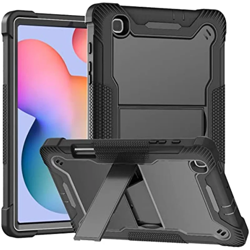 

Hybrid Shockproof Kids Case For Samsung Galaxy Tab S6 Lite 10.4 Tablet Cover 2022 2020 SM-P610 P613 P615 P619 S Pen Holder Funda