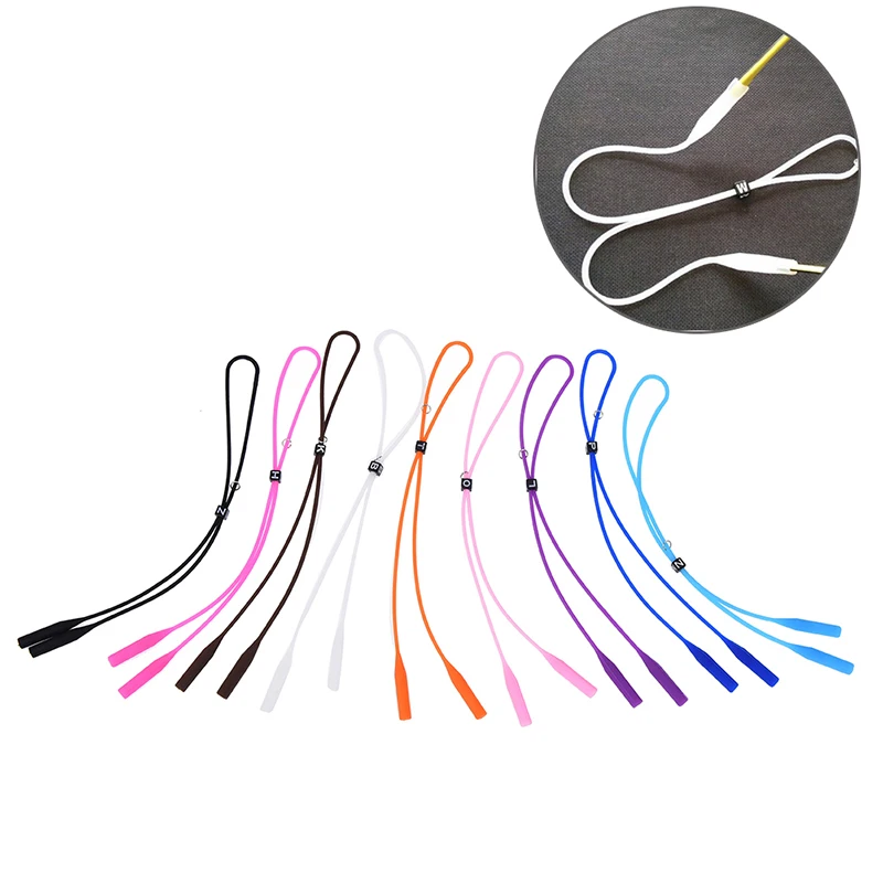 

1 шт. высокоэластичный Противоскользящий силиконовый шнур для солнцезащитных очков шнур для очков ремень для держателя шнура