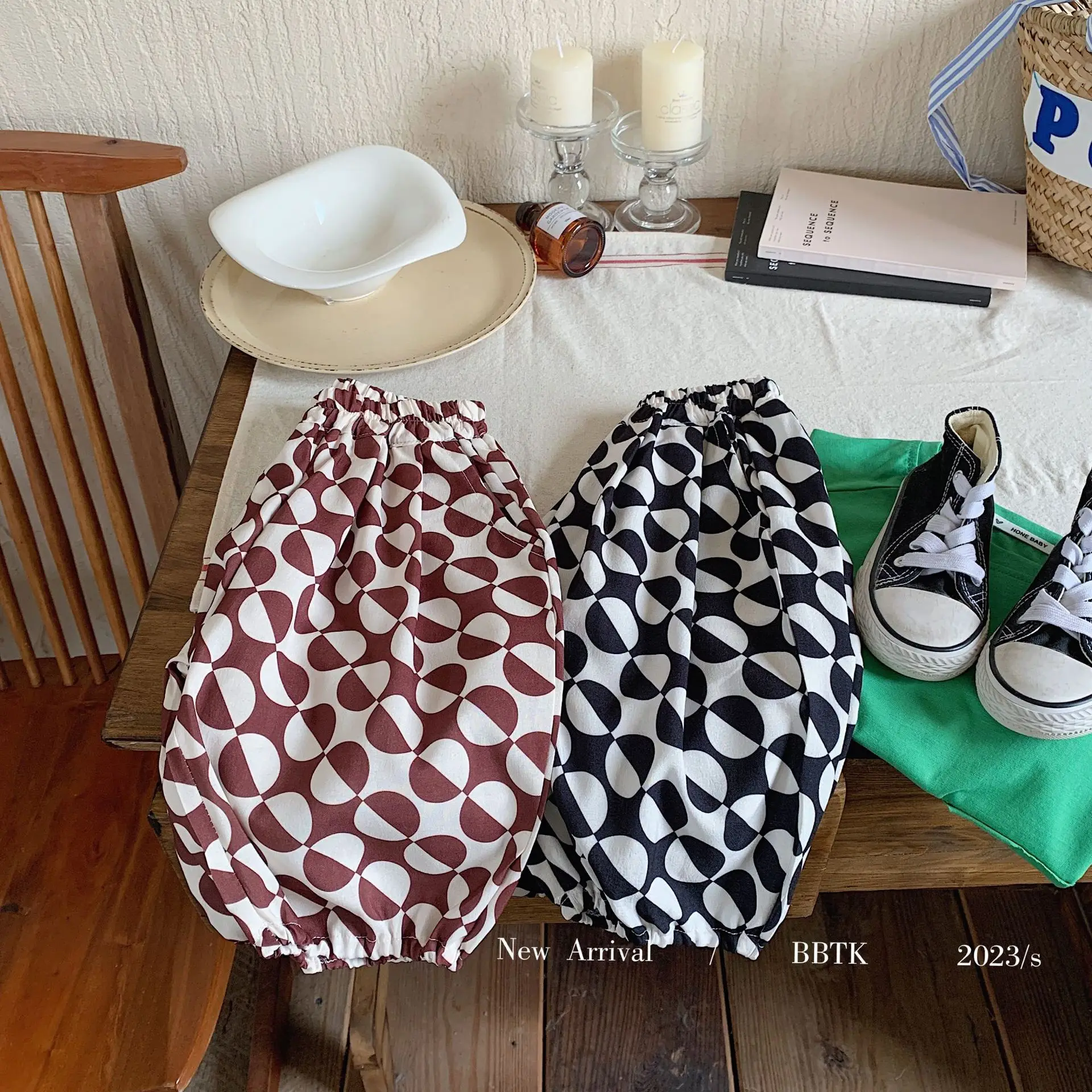 

Детская одежда, детские брюки, новые модные весенне-Летние Стильные корейские повседневные Простые брюки для мальчиков и девочек, детские шаровары, 2023