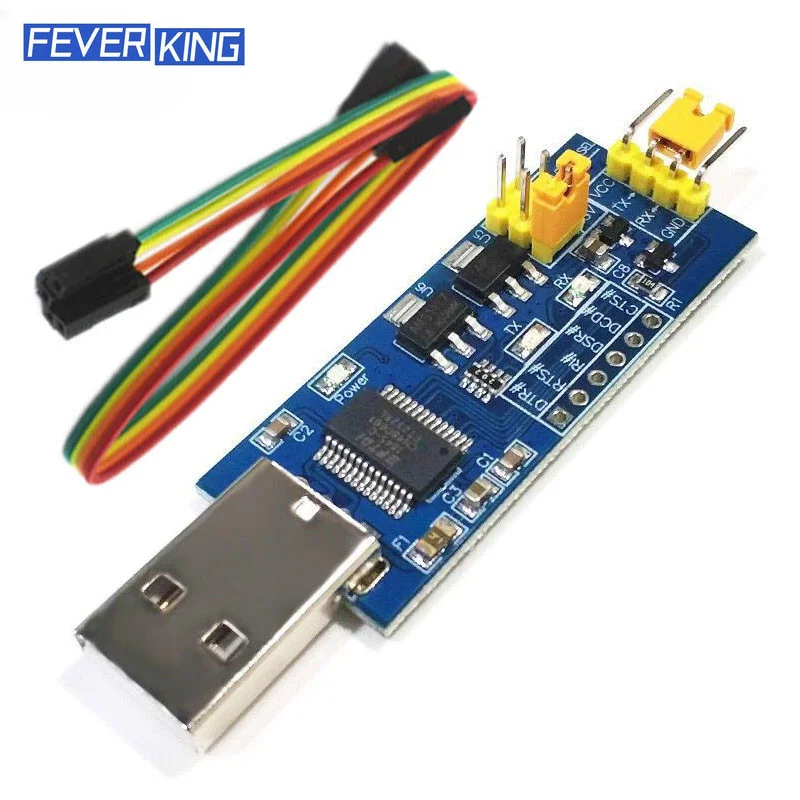 

Модуль последовательного порта USB FT232RL для TTL последовательного порта маленькая плата 5 в 3,3 в 1,8 в уровень загрузки сгорающей линии