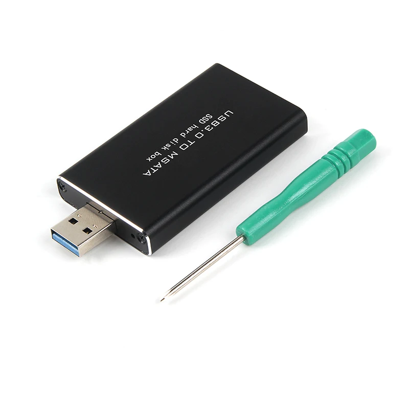 

MSATA к USB 5 Гбит/с USB 3,0 к mSATA SSD корпус USB3.0 к mSATA