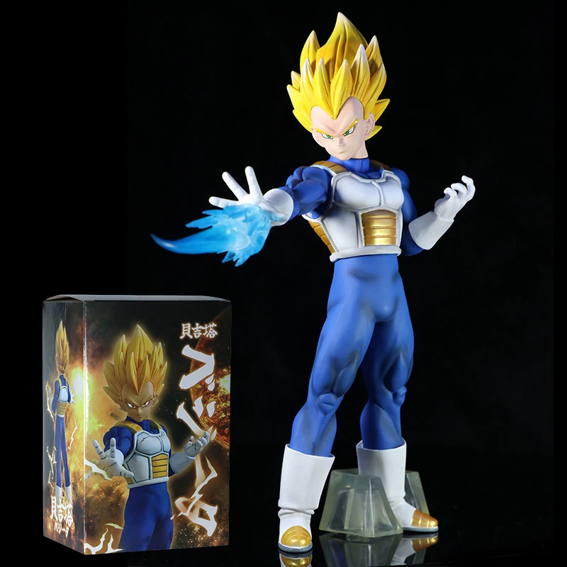 

Anime Dragon Ball Z Vegeta Action Figure Toys DBZ Figurine Super Saiyan Figuras 26cm PVC Collection Model Gift for Children Boy