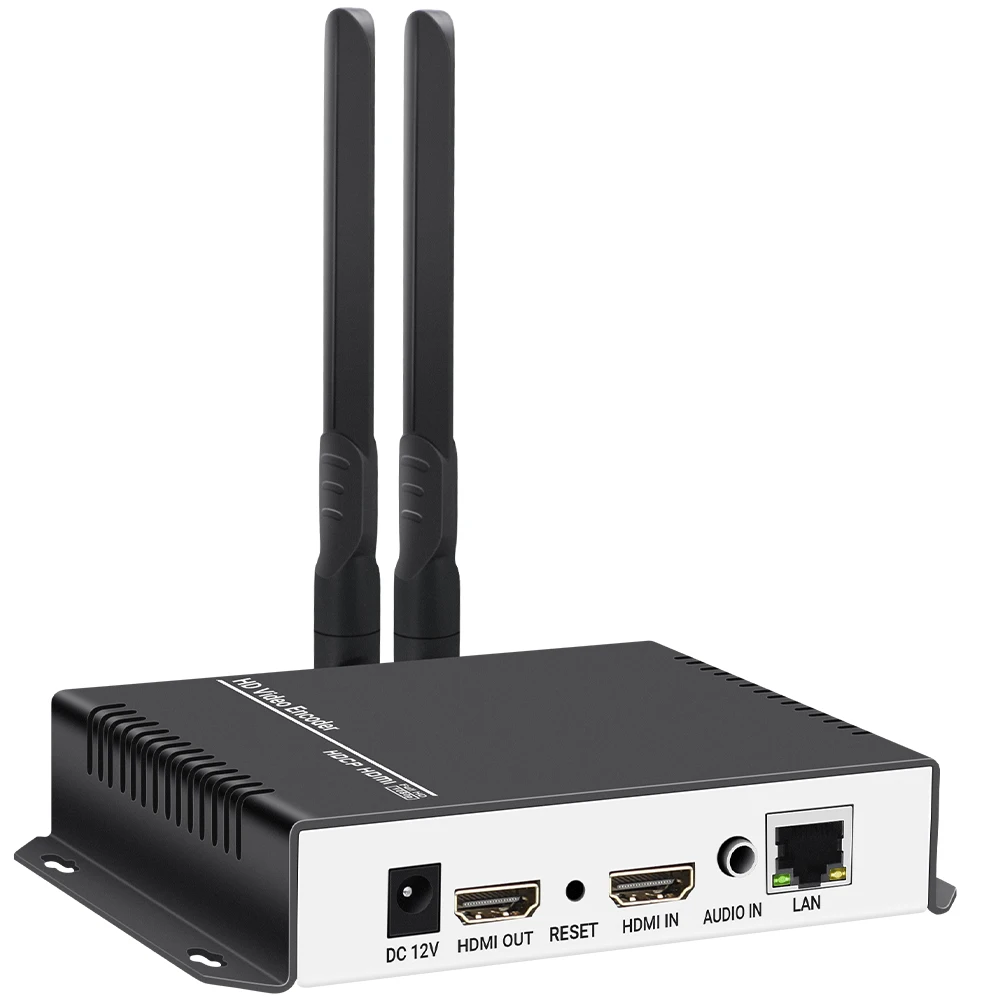 Фото URay 1080P 1080I H.264 HDMI-LAN видеокодер, WiFi-конвертер для прямой трансляции, беспроводной HD-передатчик видео и аудио №3