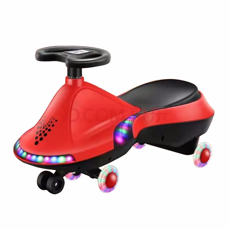 

Strolex Children's Twisting Car Anti-rollover Universal Wheel Scooter Car 1-2-3 Years Old Baby Niuniu Slippery Swing Yo-yo Car