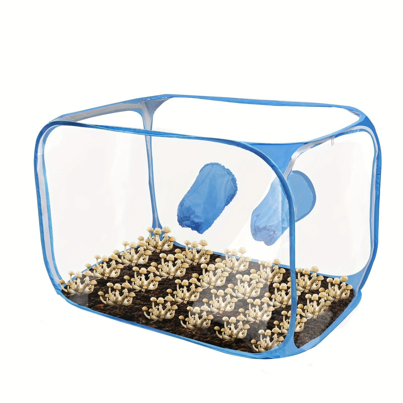 

Портативная коробка для выращивания грибов из ПВХ