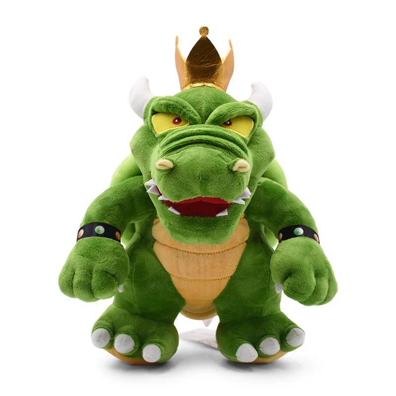 

Super Mario Plush Toy High Quality Green King Bowser Soft Stuffed Toy Cartoon Game Character Hot Sale Birthday Gift for Children